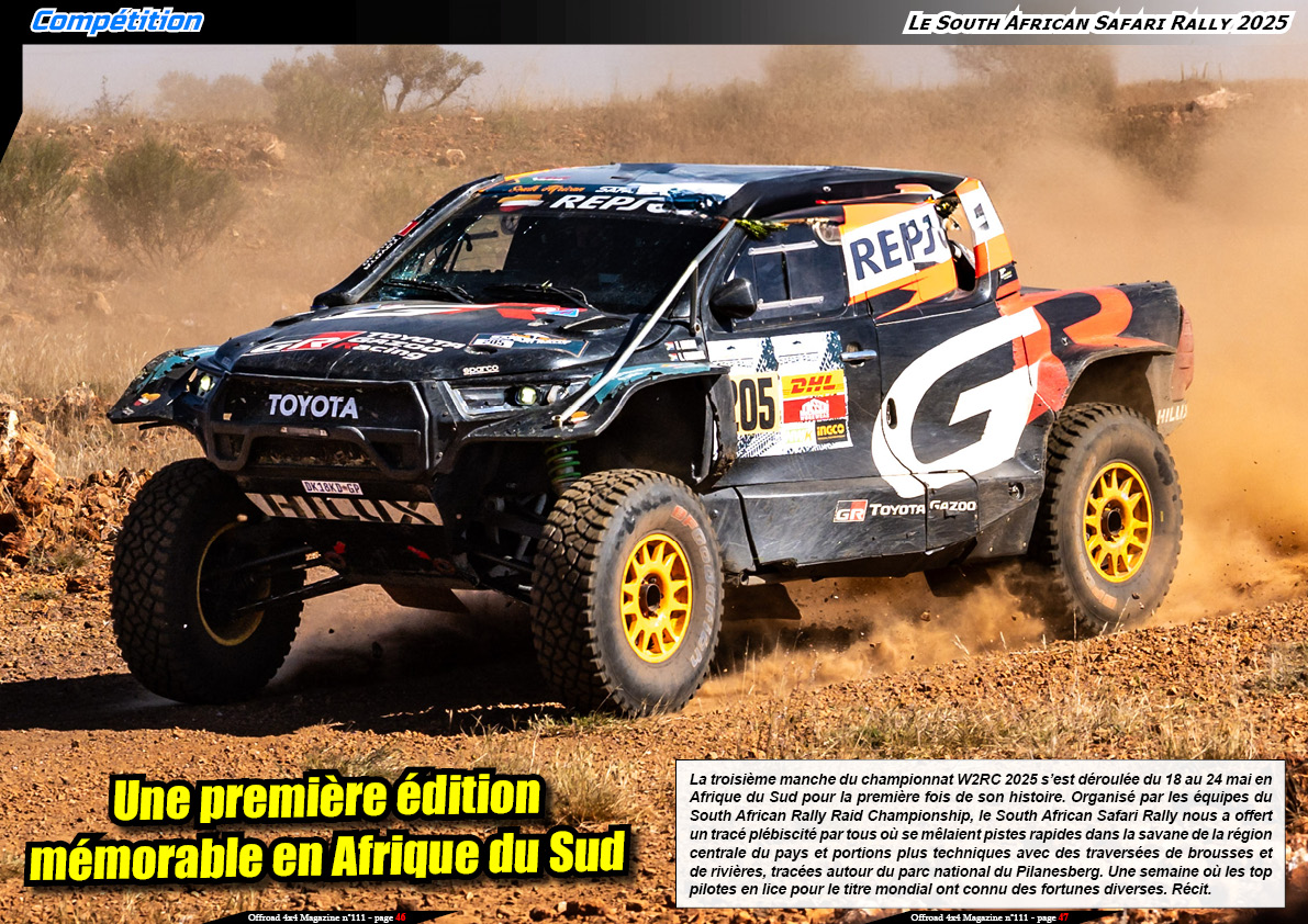 Le South African Safari Rally 2025