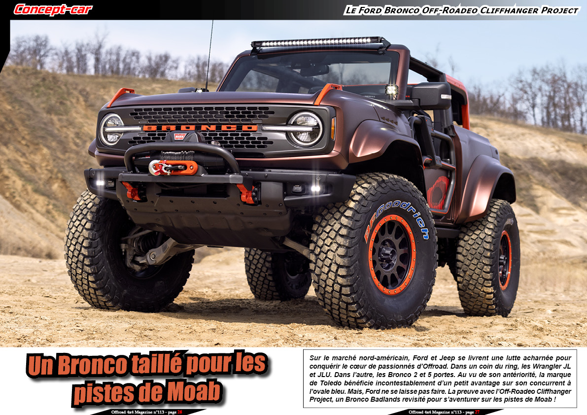 Le Ford Bronco Off-Roadeo Cliffhanger Project