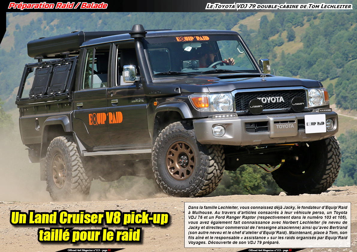  le Toyota VDJ 79 double-cabine de Tom Lechleiter
