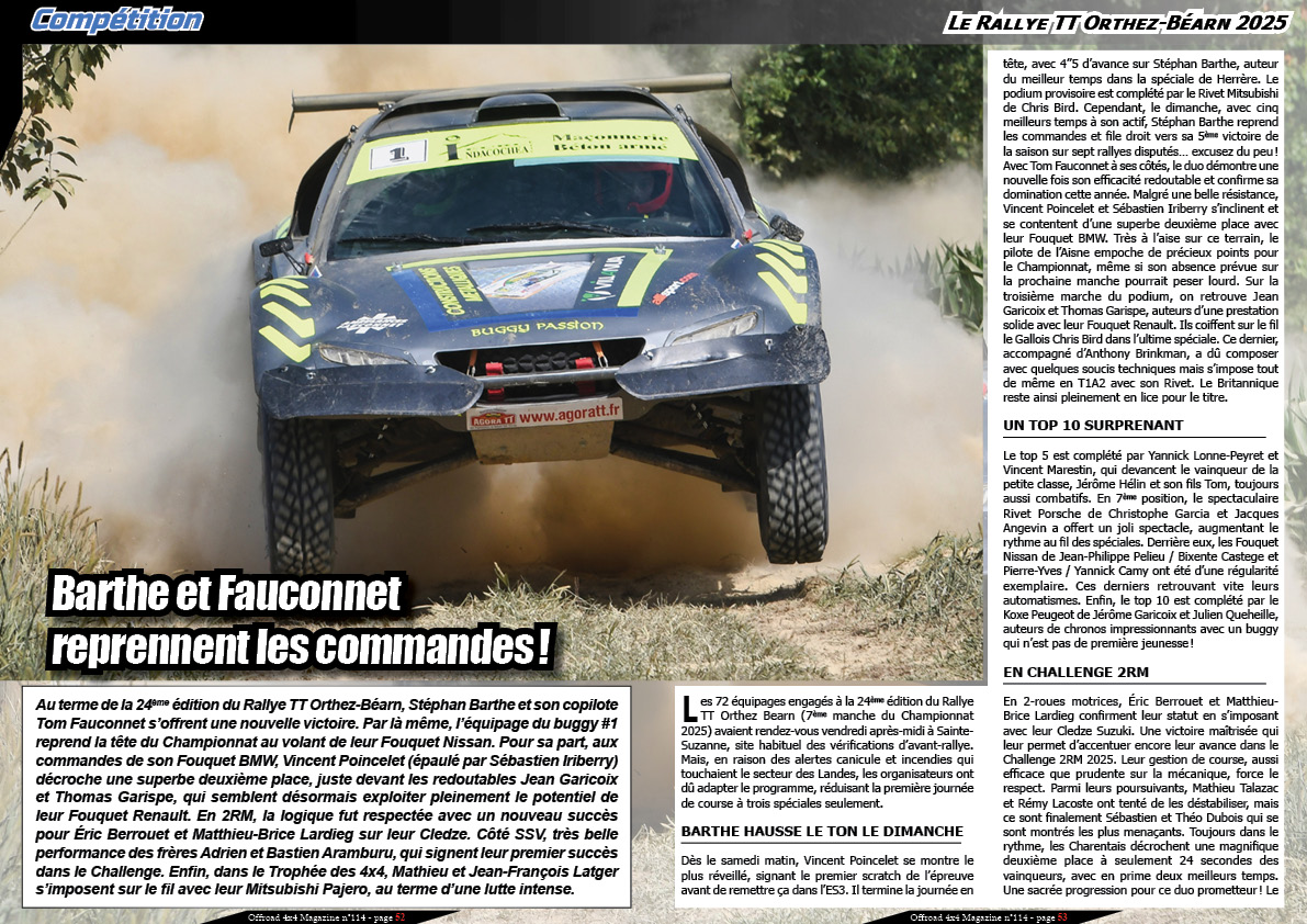 Rallye TT Orthez Bearn 2025