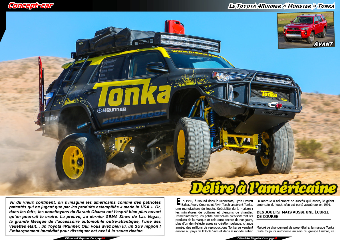 Le Toyota 4Runner Monster Tonka