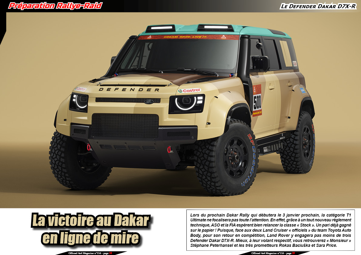 Le Defender Dakar D7X-R