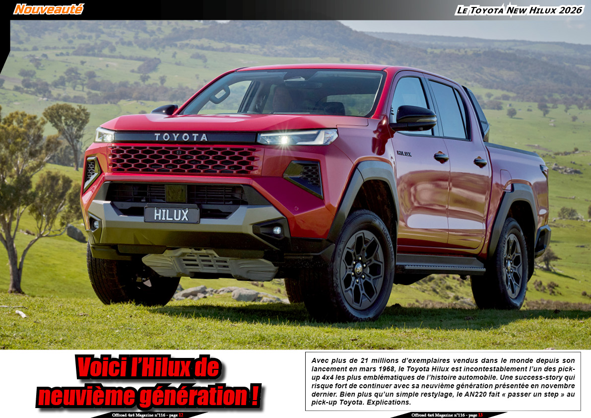 Le Toyota New Hilux 2026