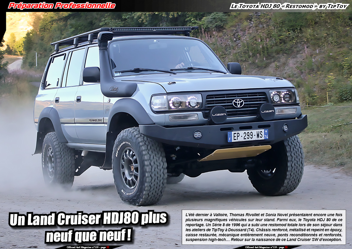 Le Toyota HDJ 80 Â« Restomod Â» by TipToy
