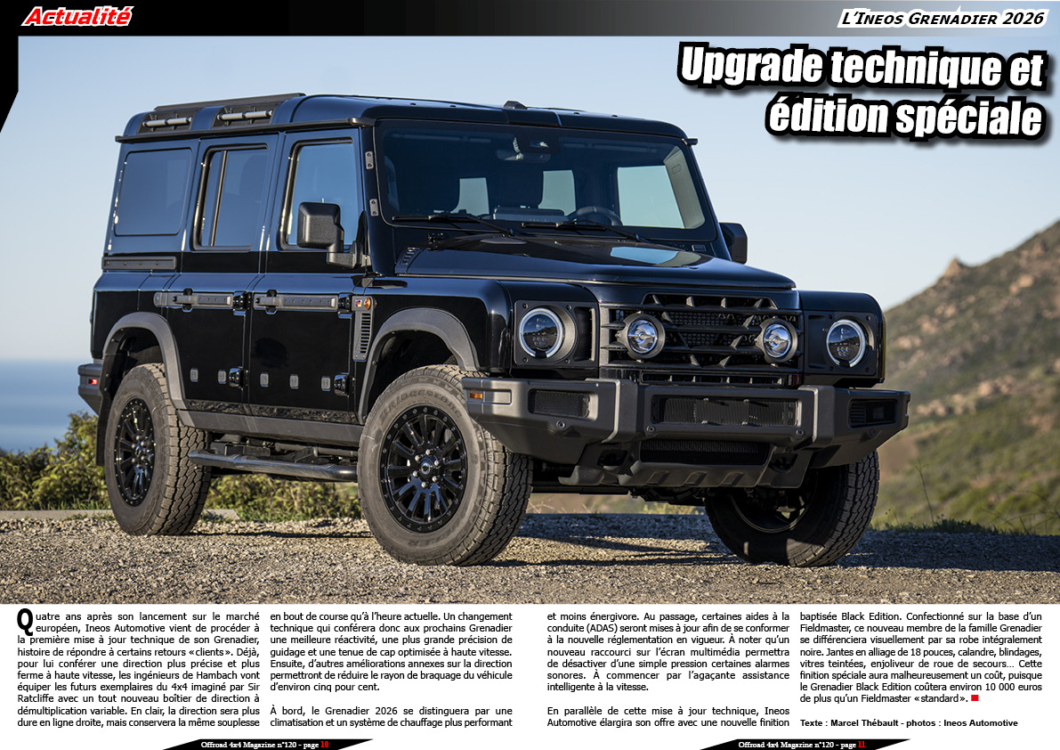 Ineos Grenadier 2026