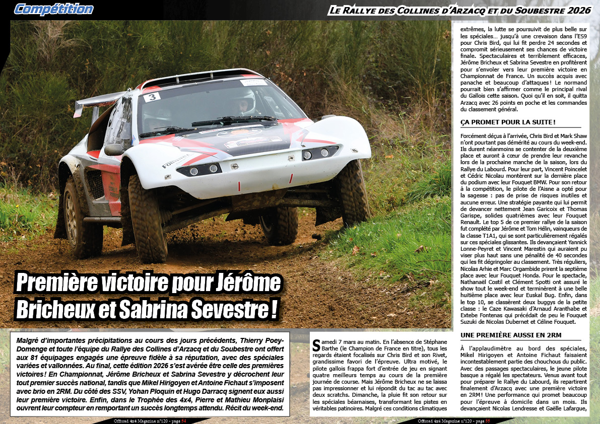 Le Rallye des Collines dâArzacq 2026