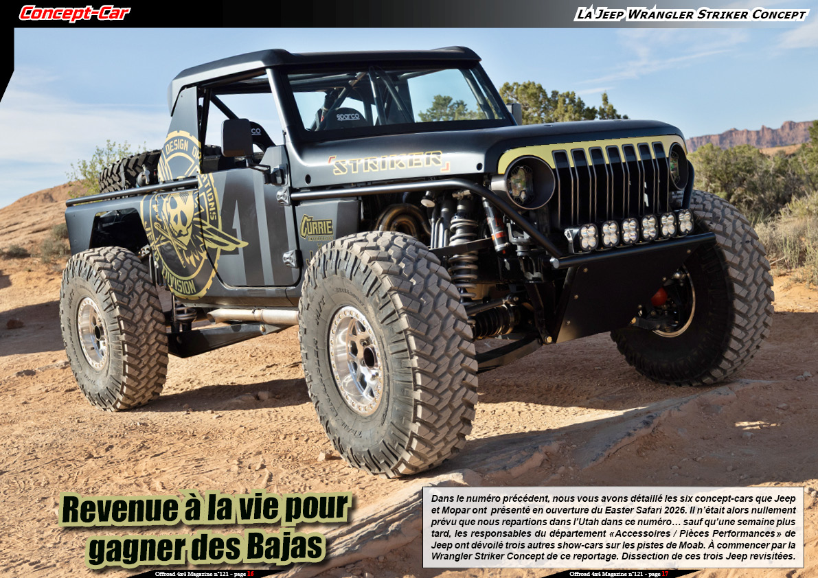 La Jeep Wrangler Striker Concept