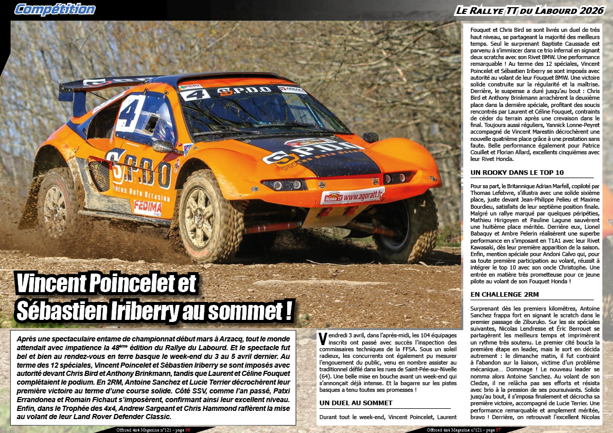 Le Rallye TT du Labourd 2026