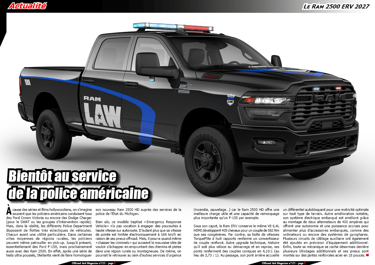 Le Ram 2500 ERV 2027