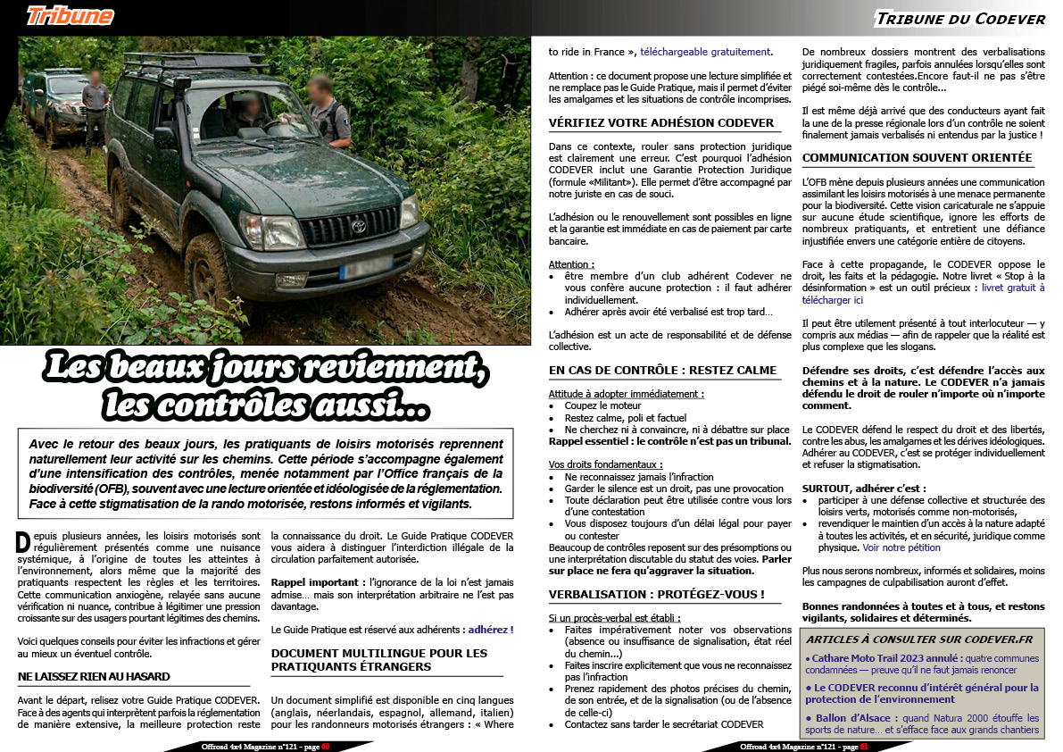  tribune Codever avril 2026