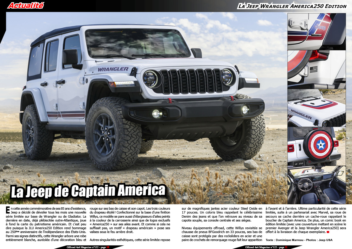 La Jeep Wrangler America250 Edition