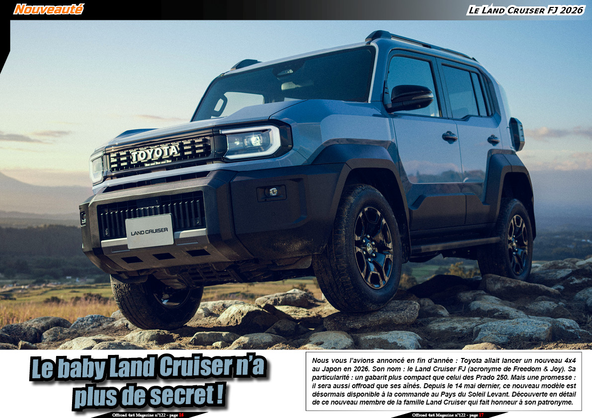 Le Land Cruiser FJ 2026