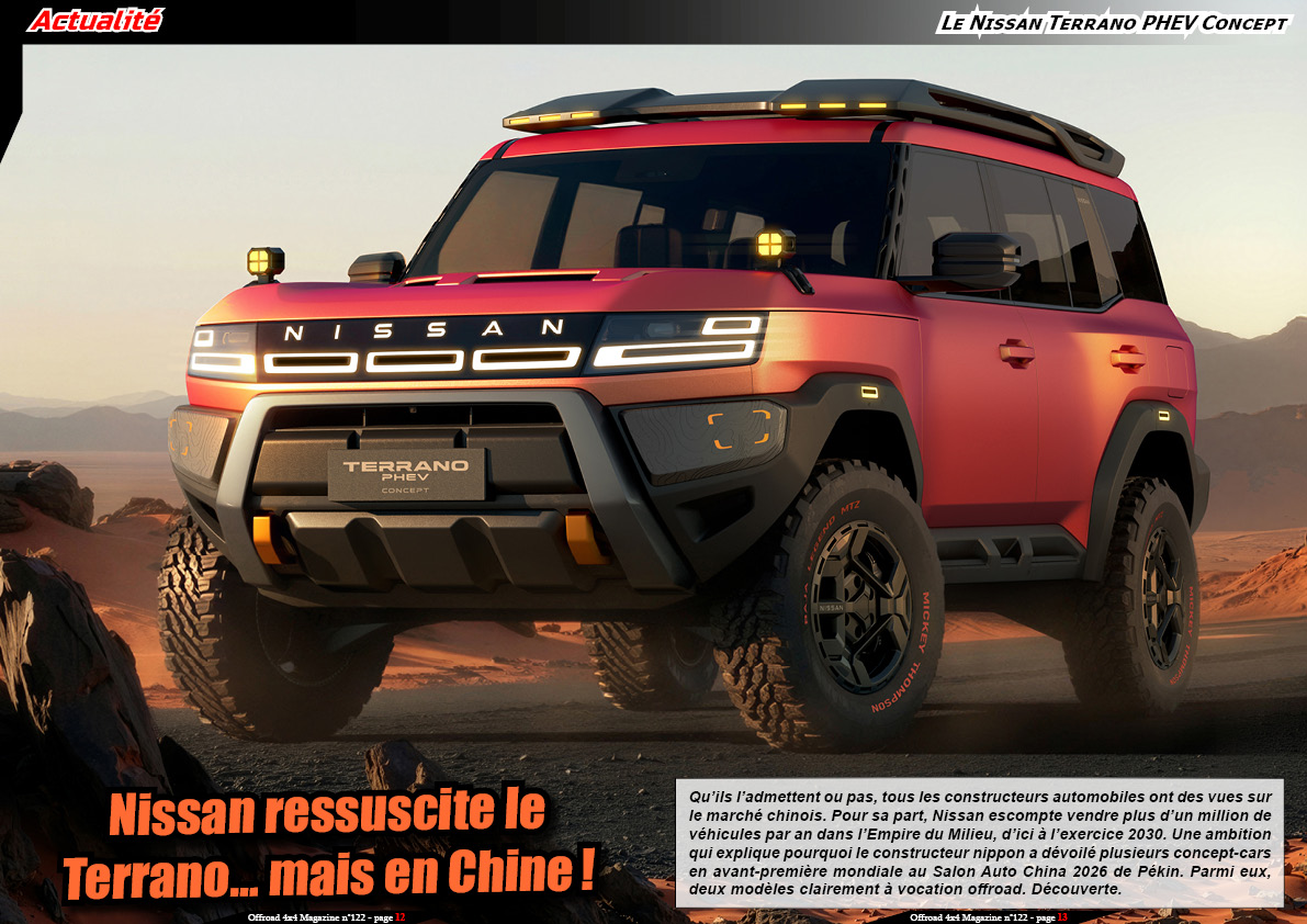 Le Nissan Terrano PHEV Concept