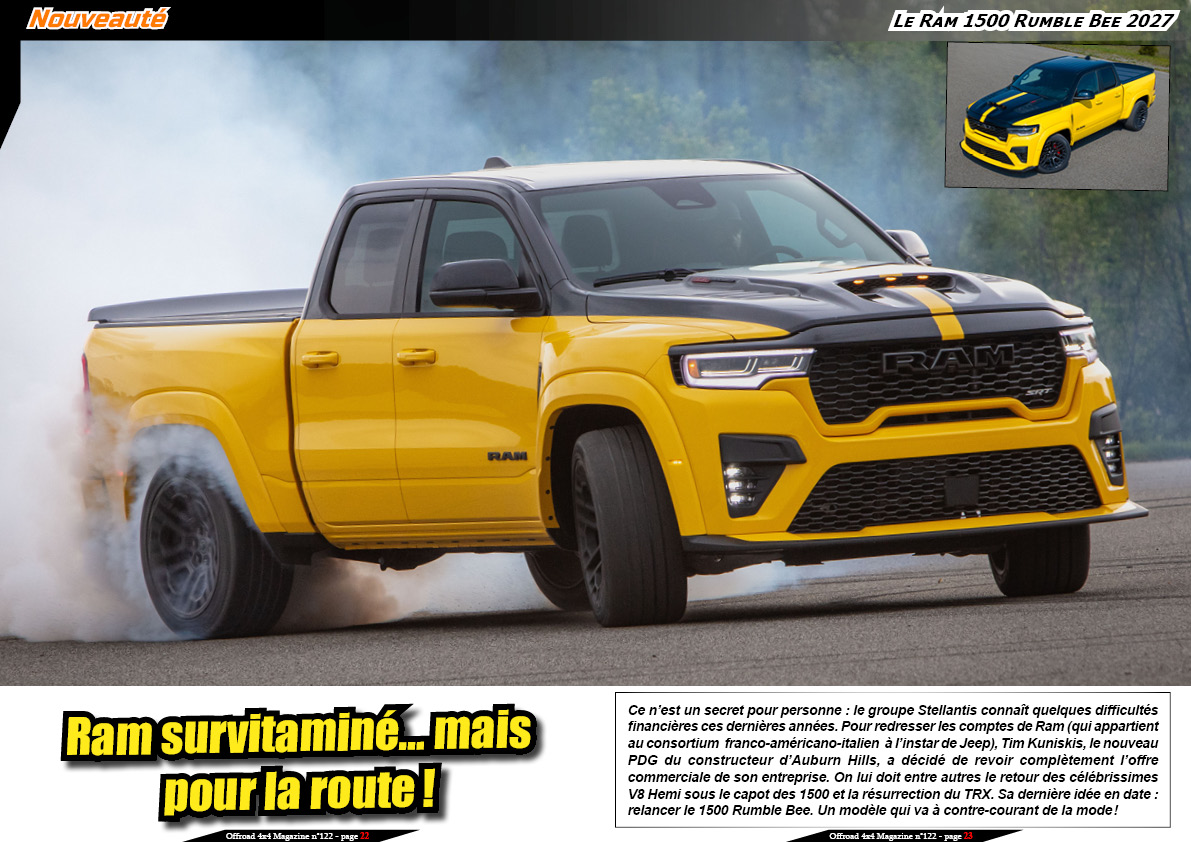 Le Ram 1500 Rumble Bee 2027