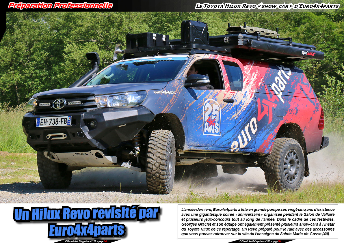 Le Toyota Hilux Revo show-carâ2026 dâEuro4x4parts