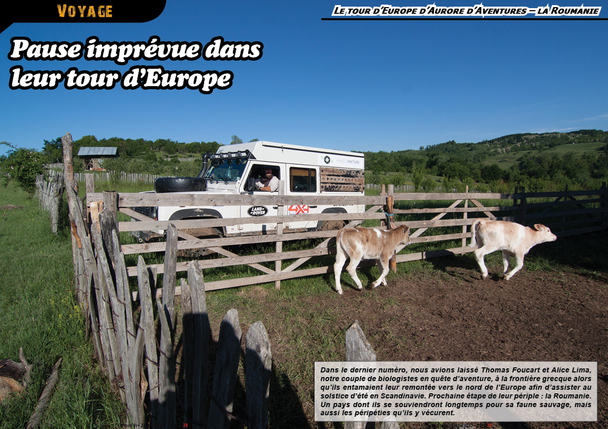 le tour dï¿½Europe dï¿½Aurore dï¿½aventures (la Grï¿½Roumanie)