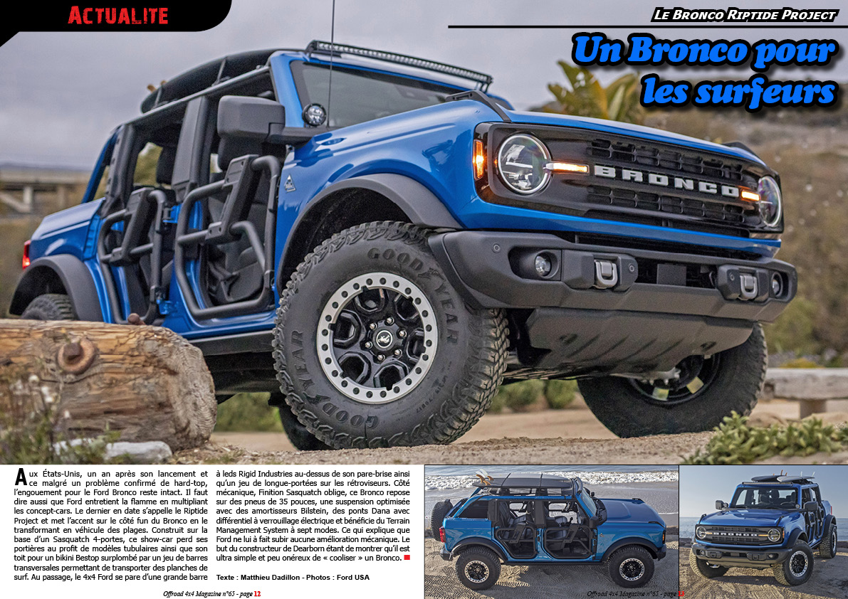 Le Bronco Riptide Project
