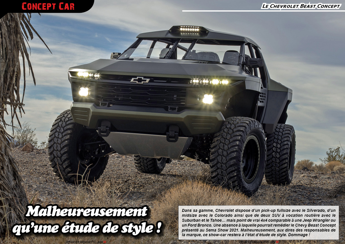 le Chevrolet Beast Concept