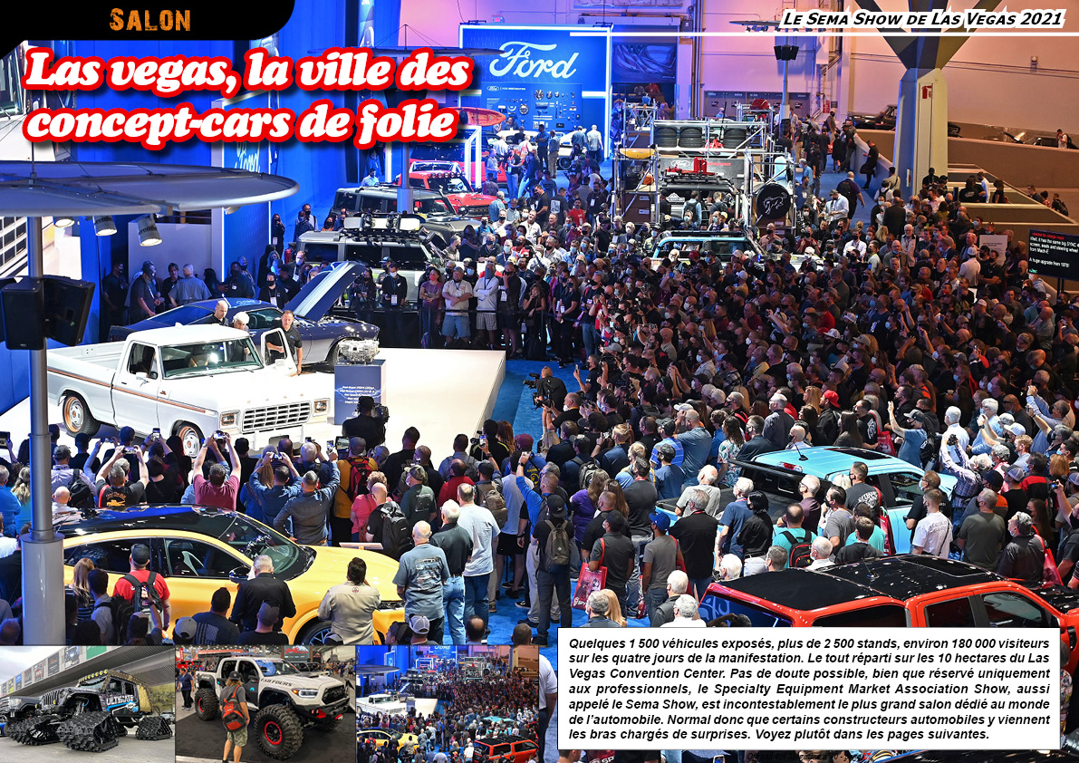 La visite du Sema Show 2021