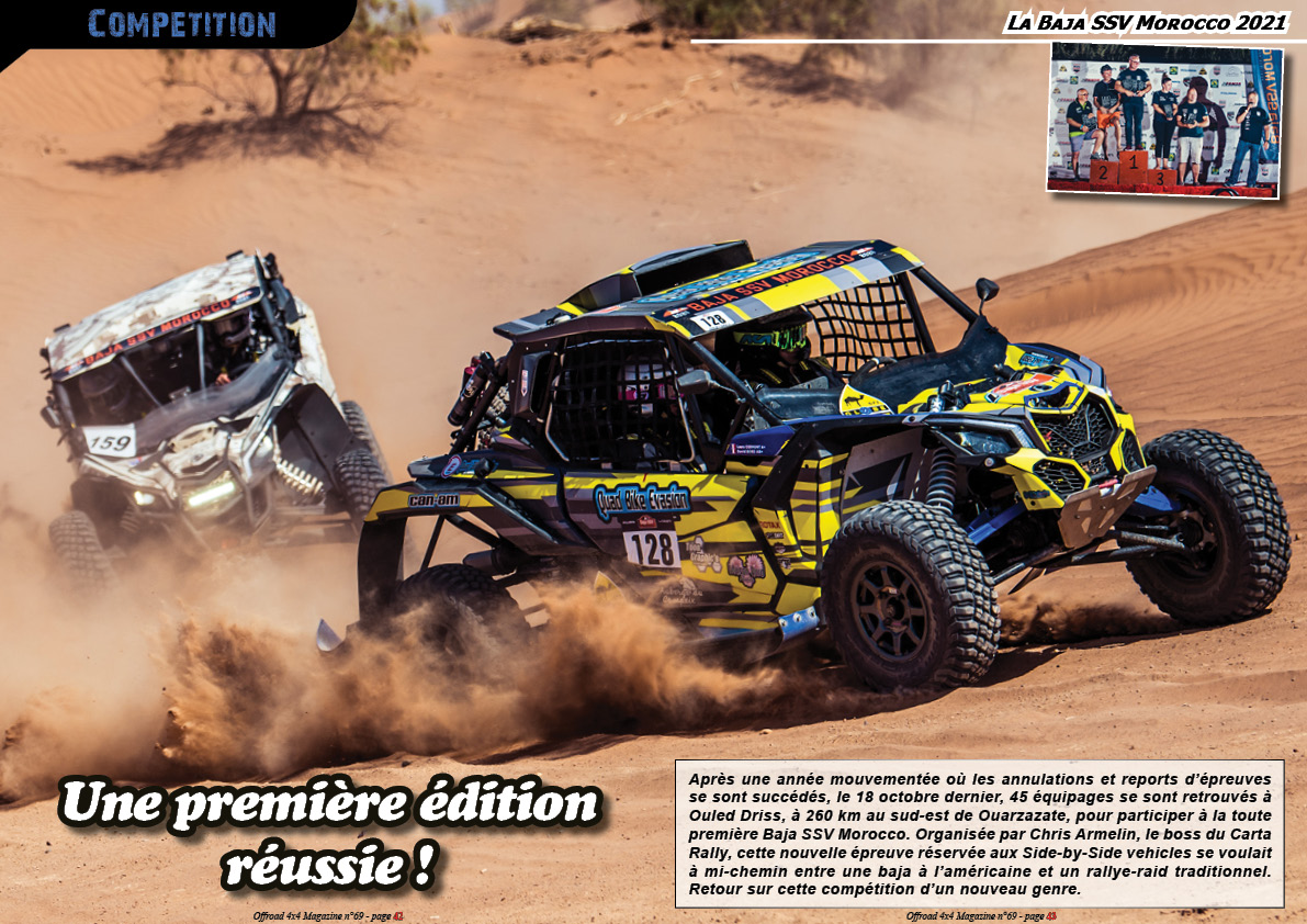 la Baja SSV Morocco 2021