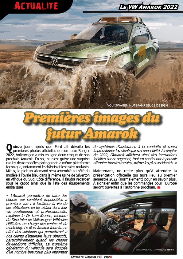le VW Amarok 2022
