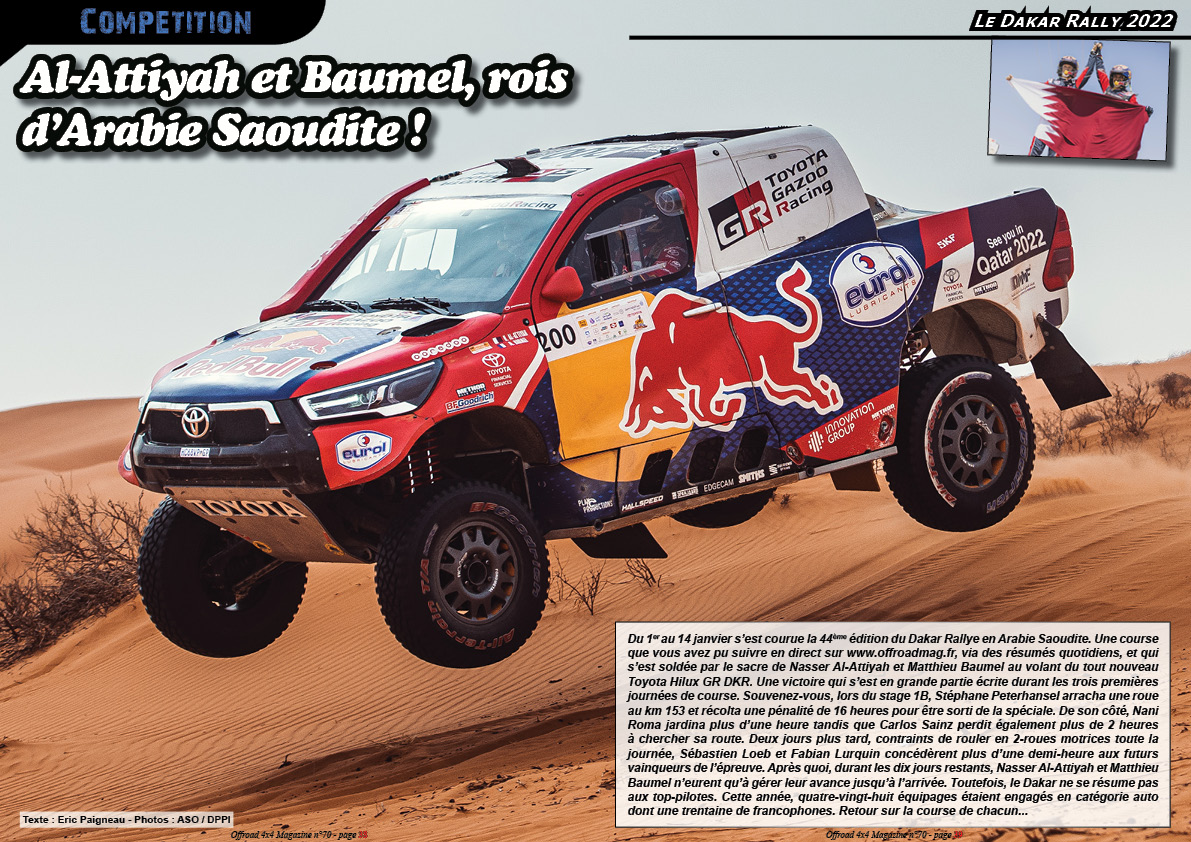 Le Dakar Rally 2022