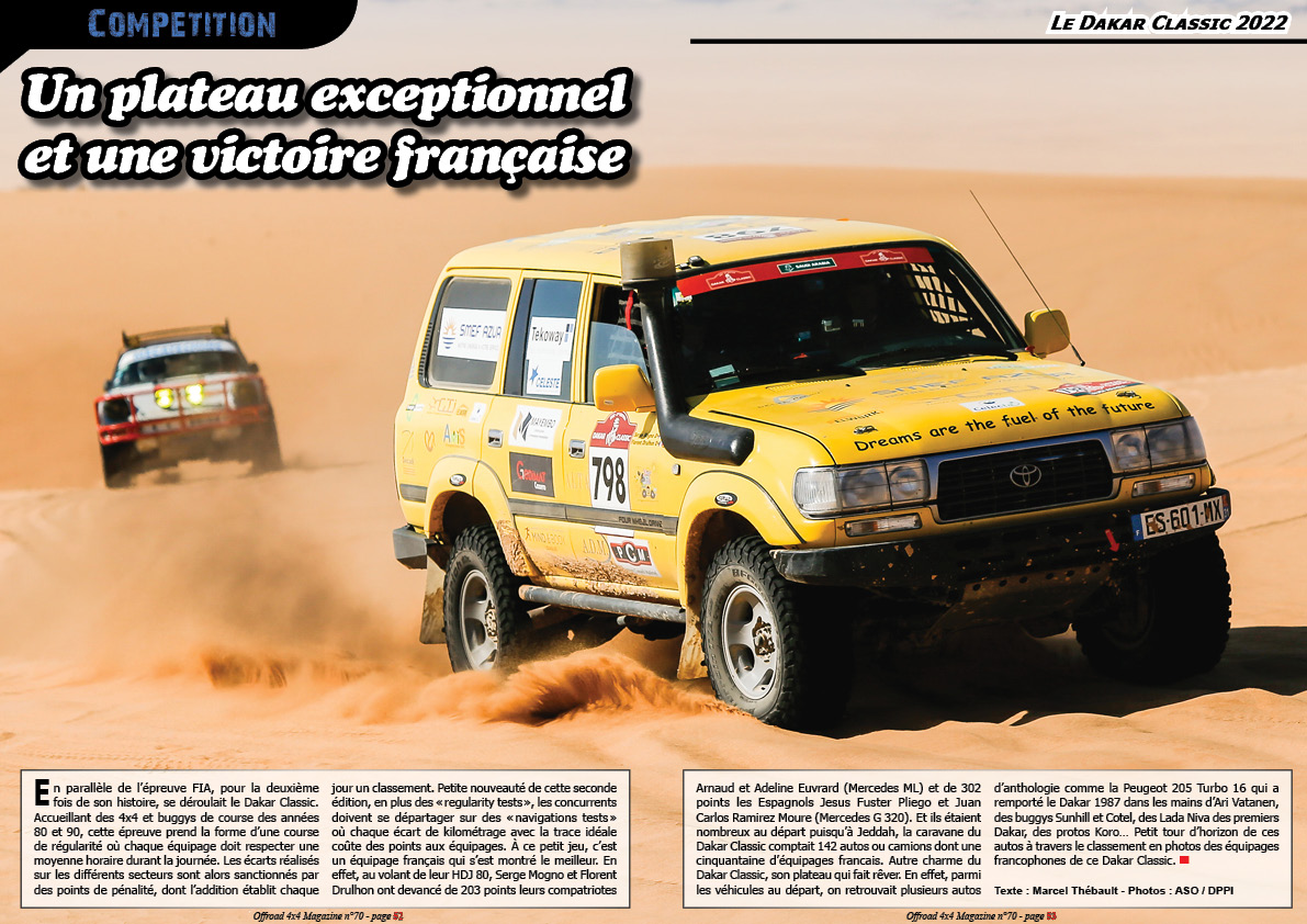 Le Dakar Classic 2022