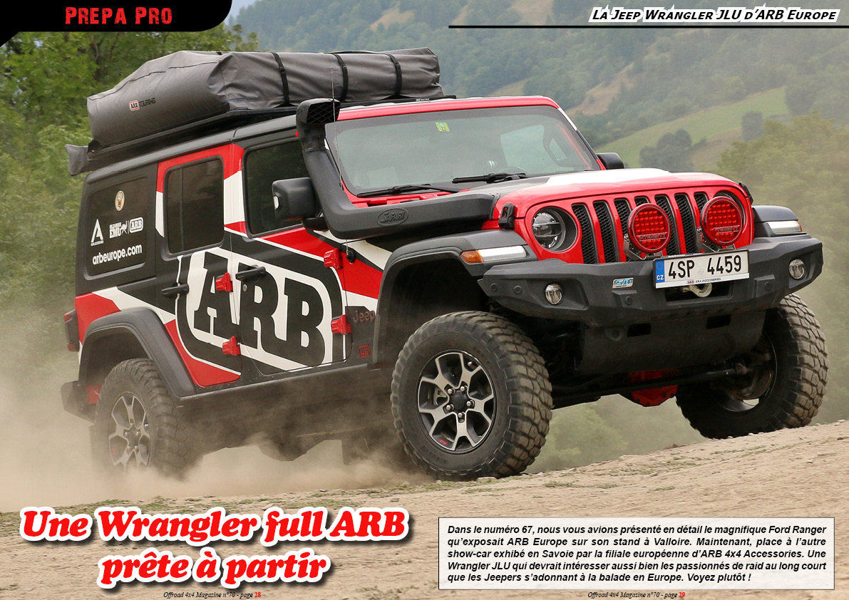 La Jeep Wrangler JLU d ARB Europe