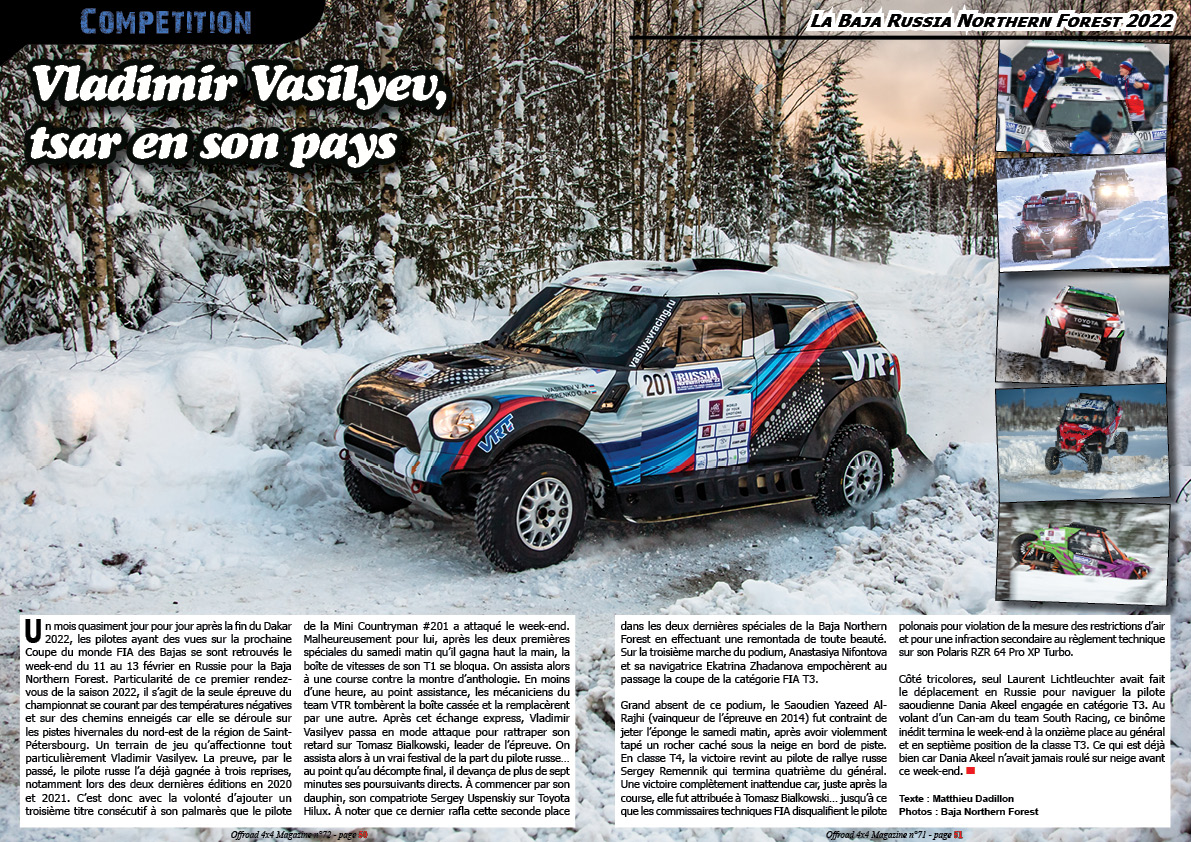 la Baja Russia Northern Forest 2022