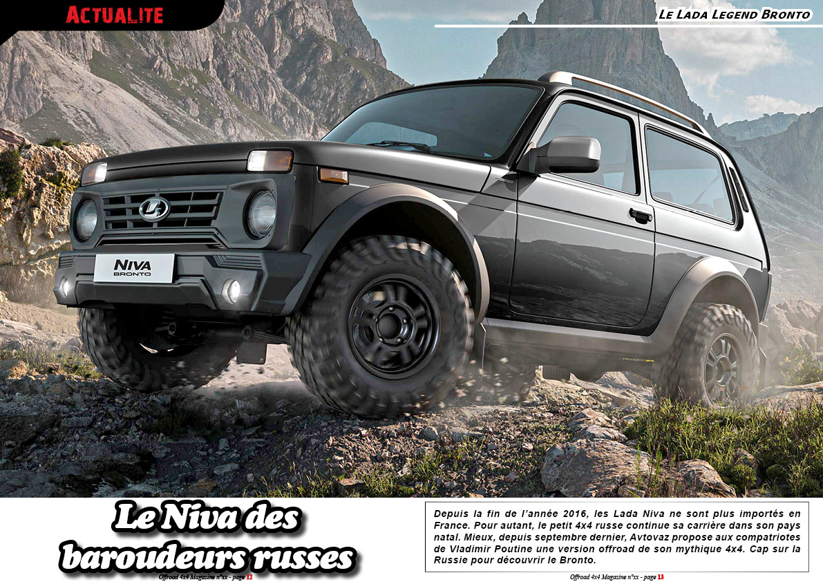 le Lada Niva Legend Bronto