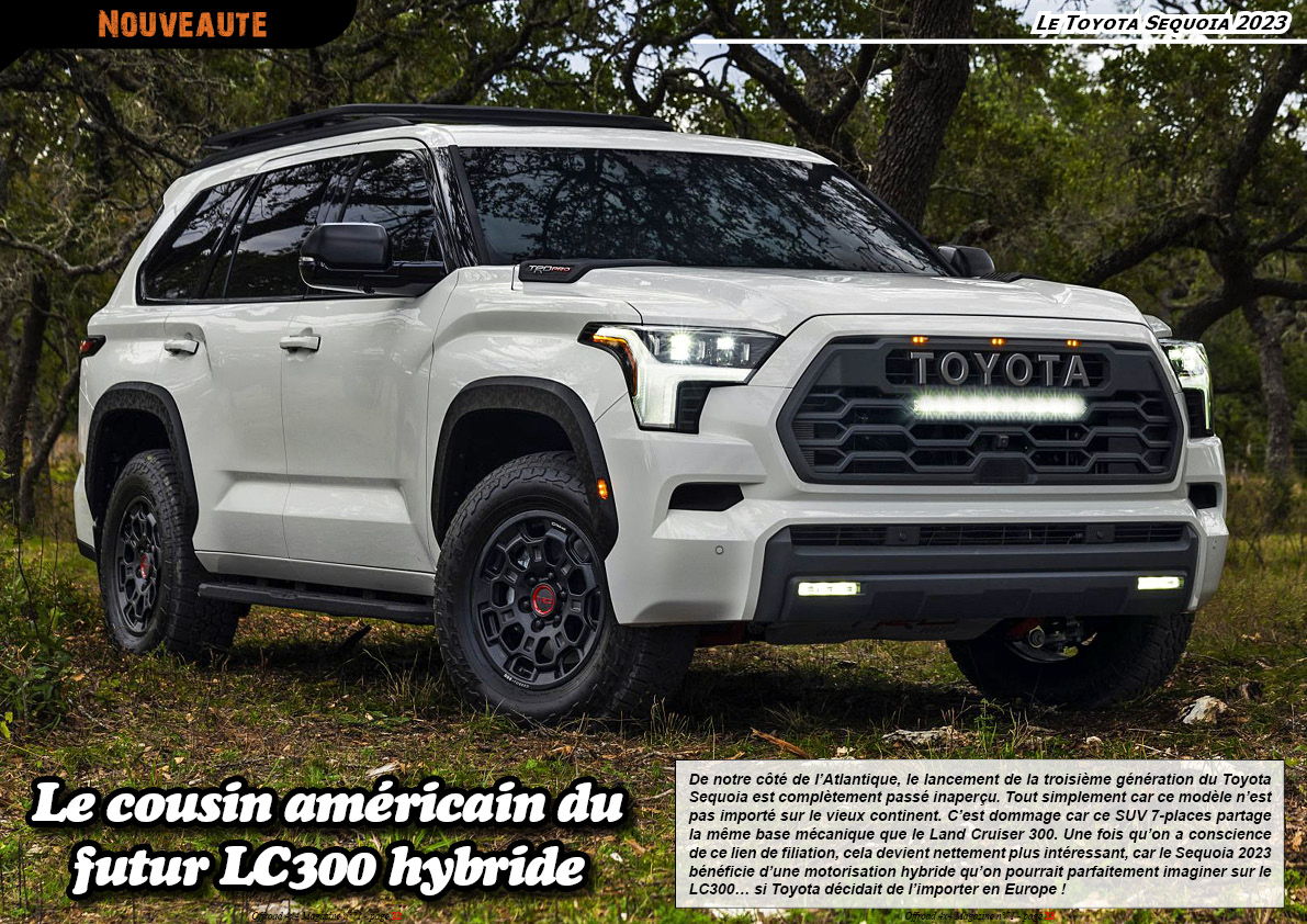 le Toyota Sequoia 2023