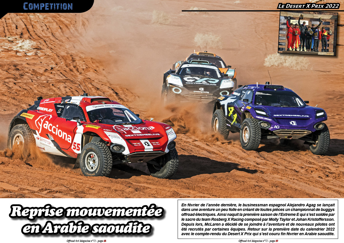 Le Desert X Prix 2022
