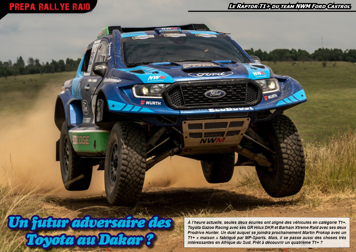 Le Raptor T1+ du team NWM Ford Castrol