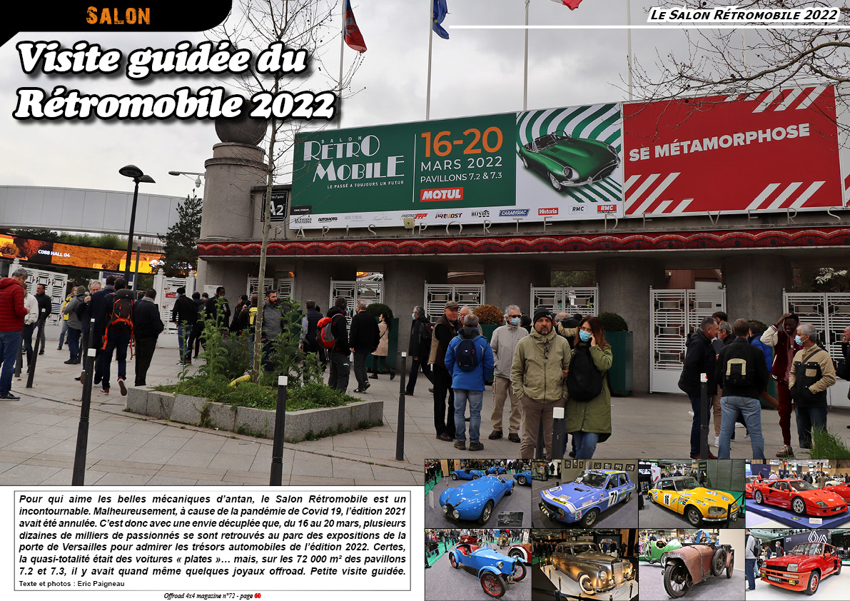 Le salon RÃ©tromobile 2022