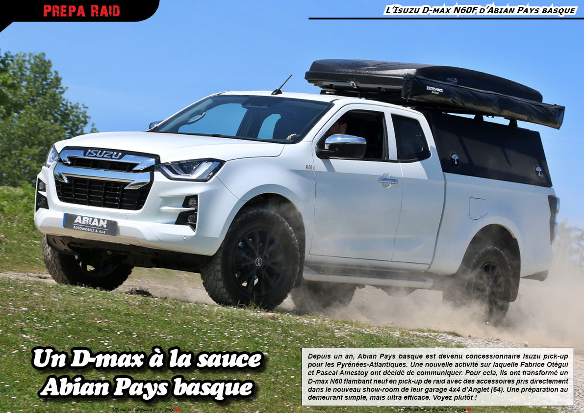 L Isuzu D-max N60F d Abian Pays basque