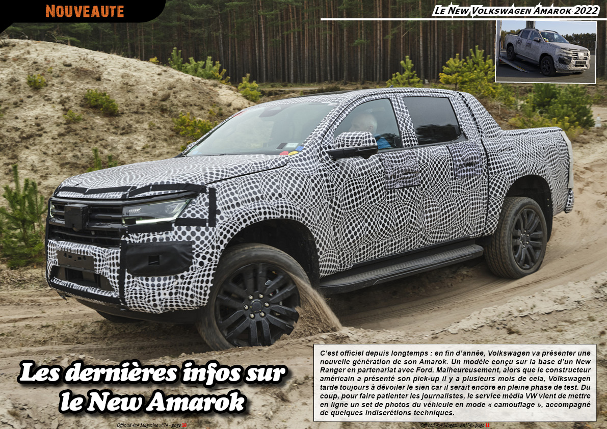 Le New Volkswagen Amarok 2022