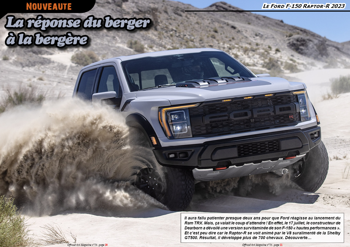 Le Ford F-150 Raptor-R 2023