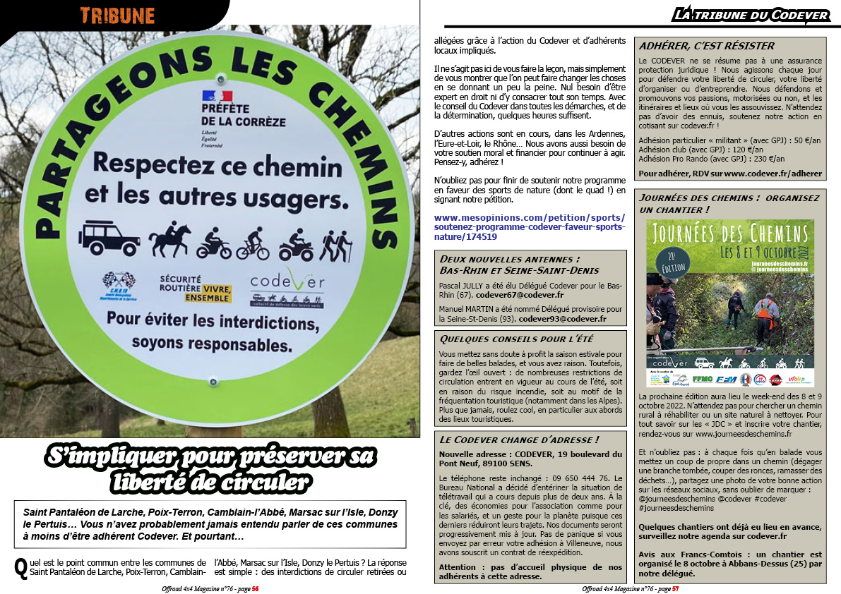 Tribune du Codever