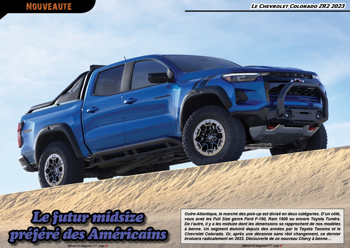 le Chevrolet Colorado ZR2 2023