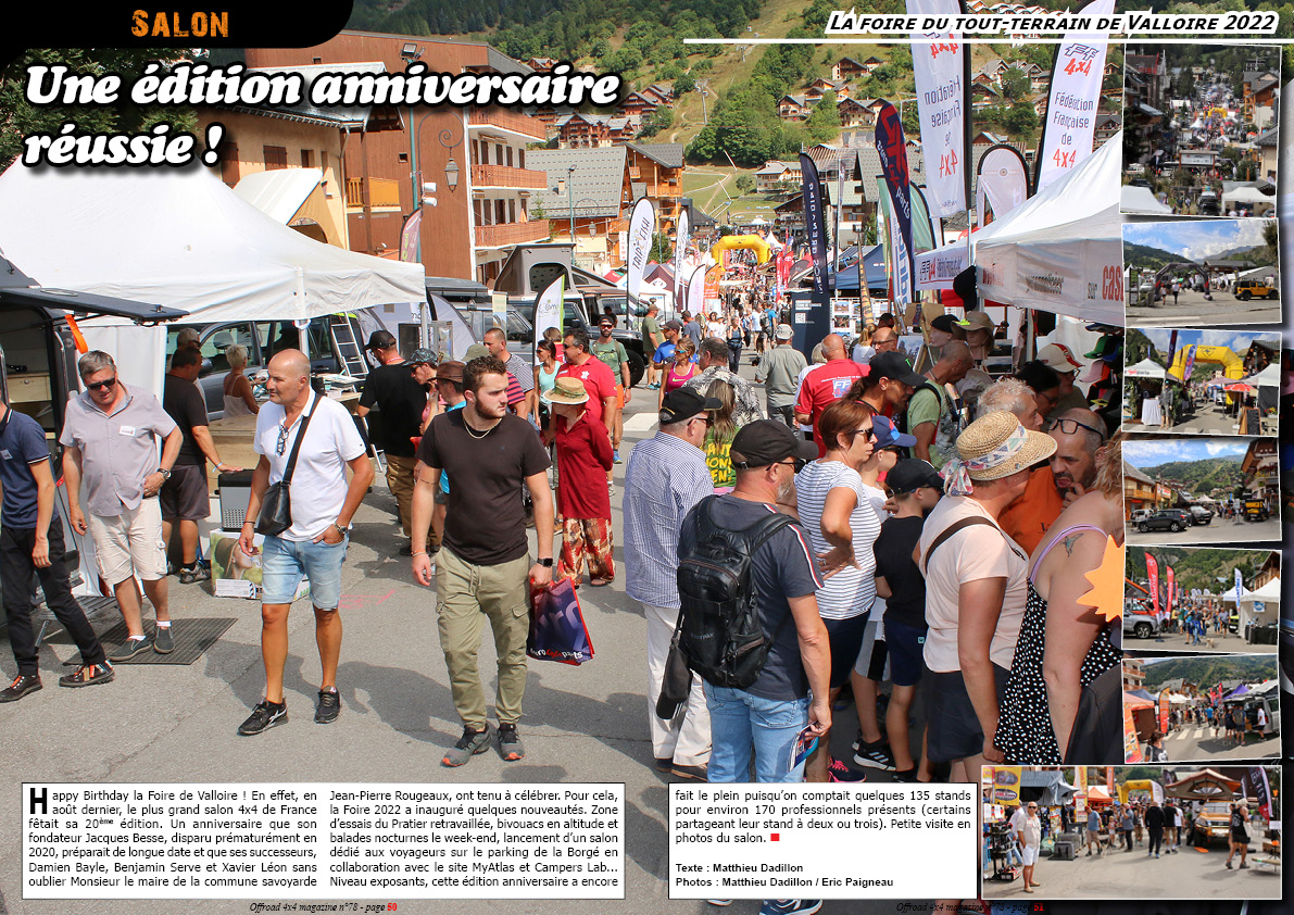 La Foire du tout terrain de Valloire 2022