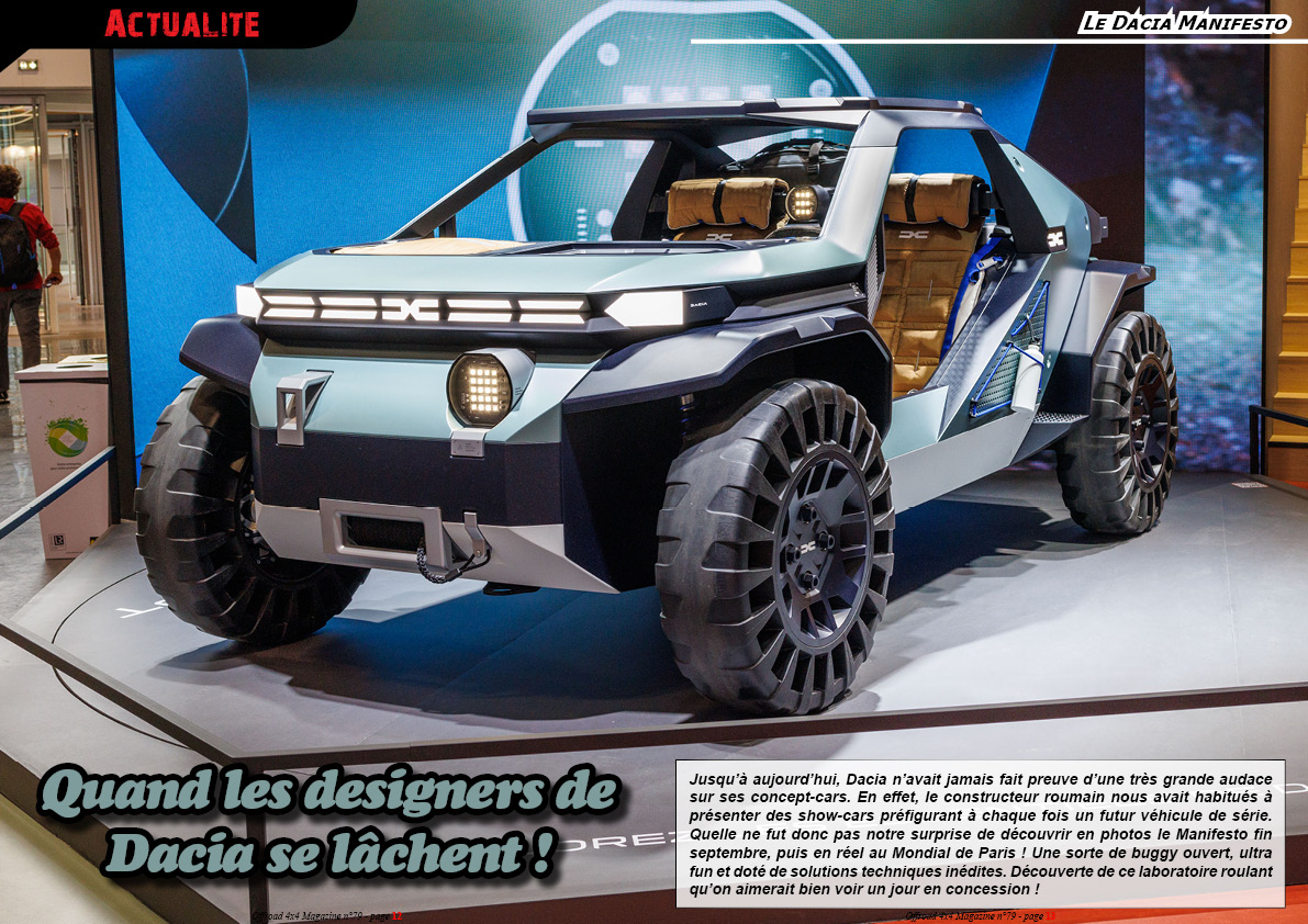 le Dacia Manifesto