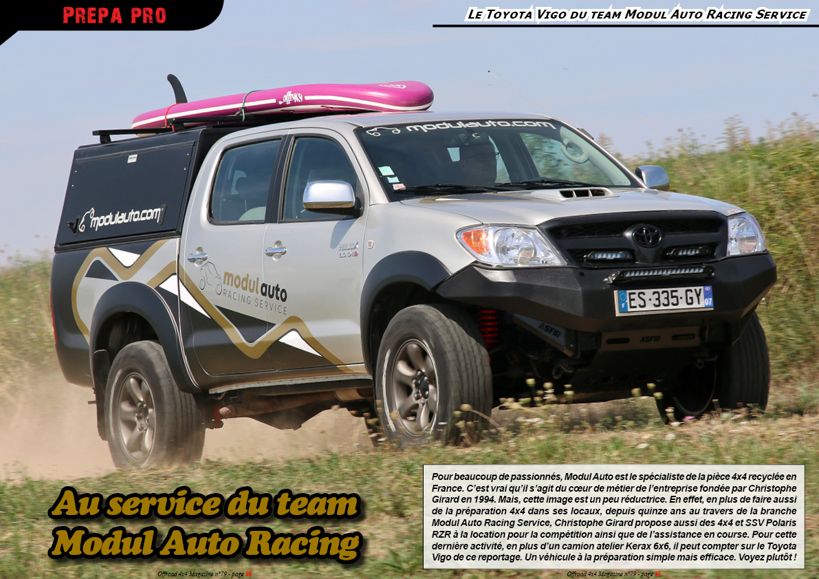 le Toyota Vigo du team Modul Auto Racing