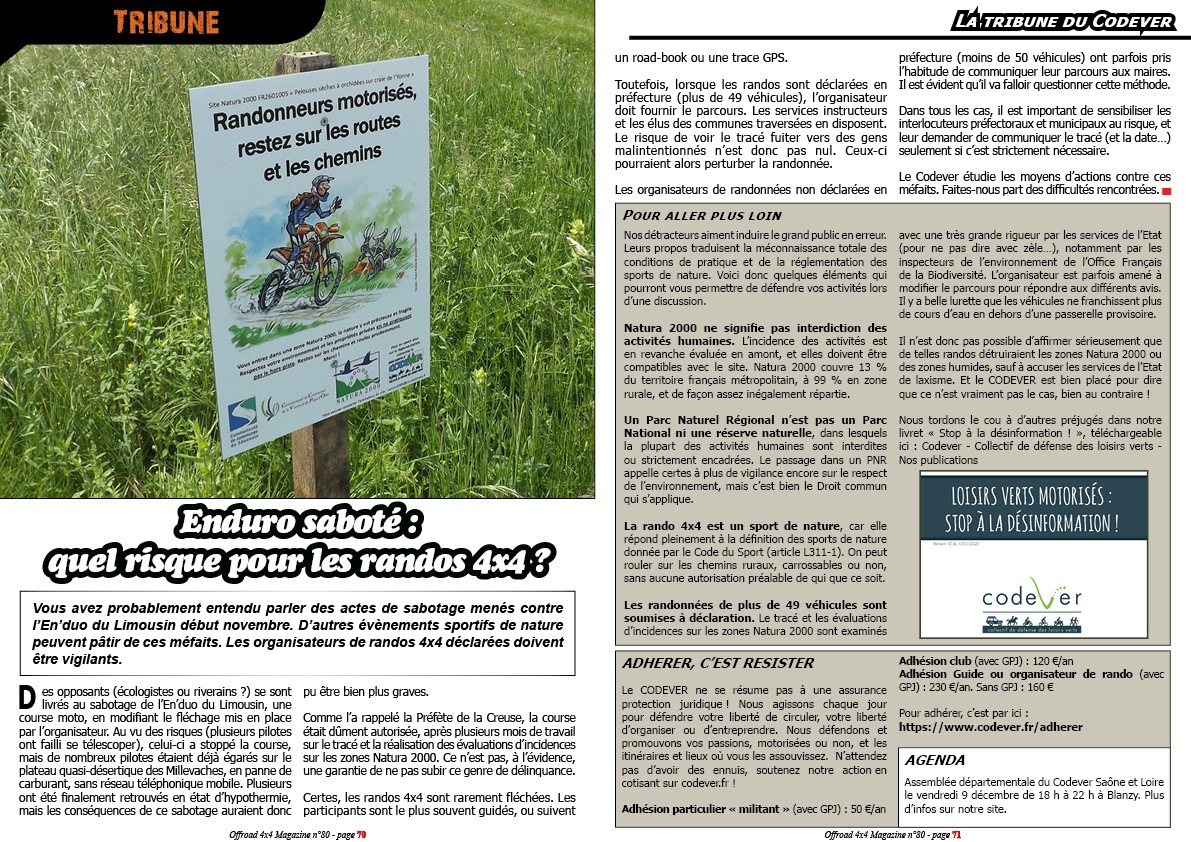 Tribune du Codever