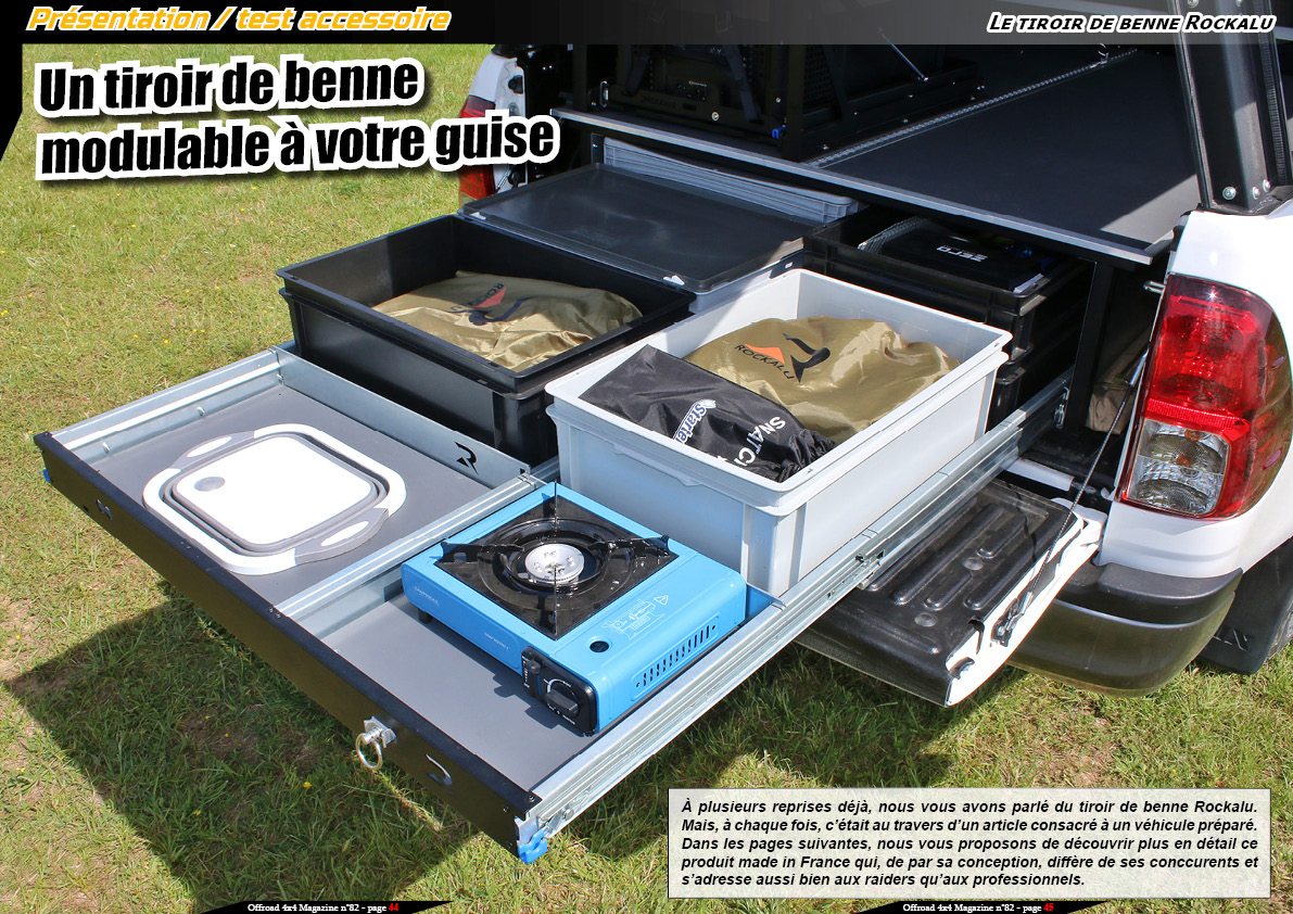 La PrÃ©sentation du tiroir de benne Rockalu