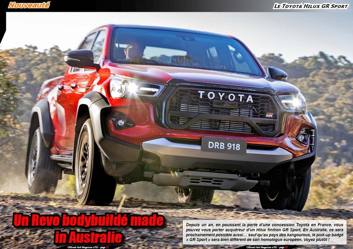 Le Toyota Hilux GR Sport Australie