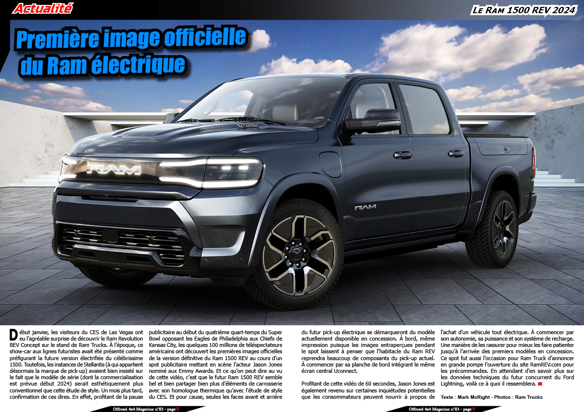 Ram 1500 REV 2024