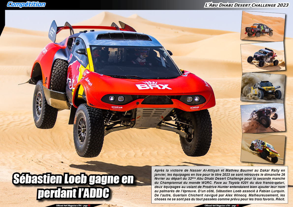 l Abu Dhabi Desert Challenge 2023