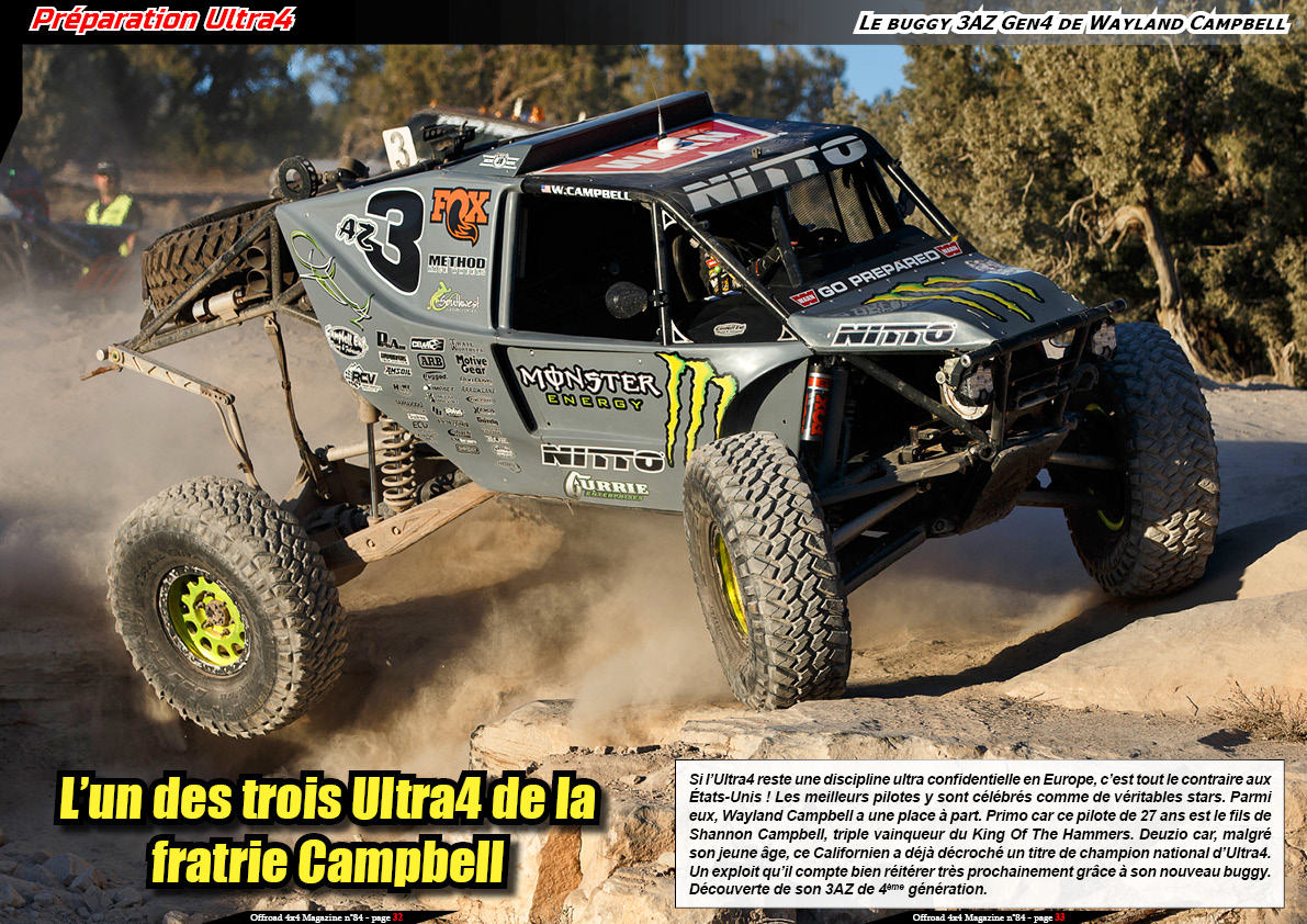 le buggy 3AZ Gen4 de Wayland Campbell