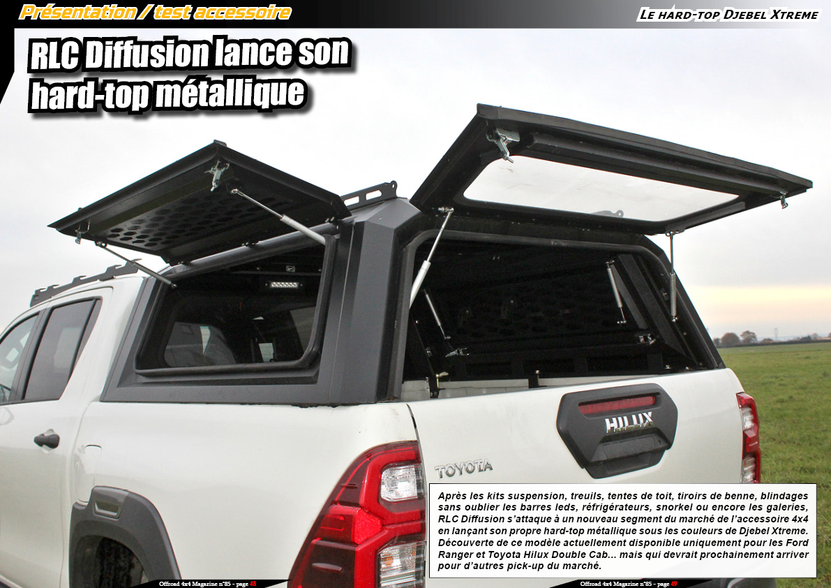 le hard-top Djebel Xtreme