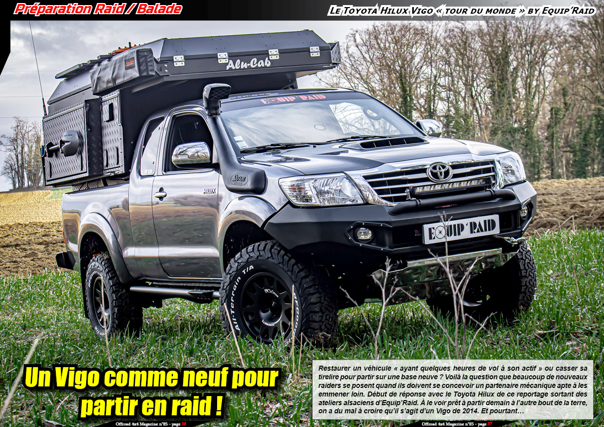 le Toyota Hilux Vigo  tour du monde by Equip Raid
